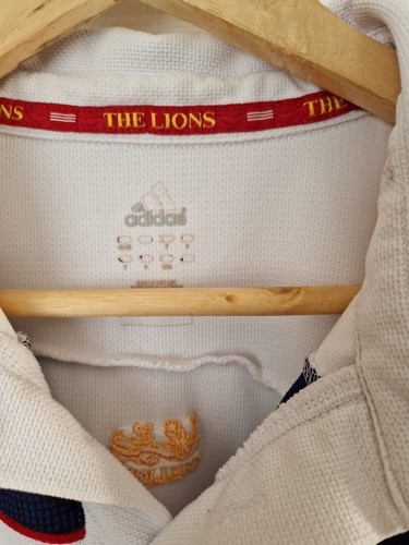 BRITISH LIONS Adidas RUGBY Poloshirt Oberteil Südafrika 2009 Größe 48" Brustumfang 2XL - Bild 4 von 11