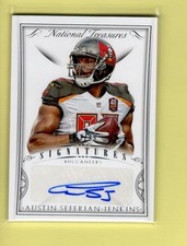 AUSTIN SEFERIAN-JENKINS 2015 NATIONAL TREASURES SIGNATURES AUTO 53/99