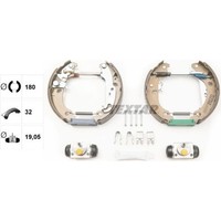 Textar 84060000 Bremsbackensatz FüR Ford KA Fiesta JA JB RB