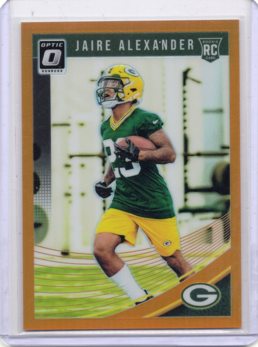 Jaire Alexander Panini Donruss Optic #109 Orange