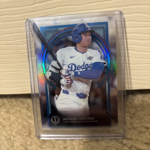 Topps 2025 Tribute Shohei Ohtani #46 Blue /150 Los Angeles Dodgers