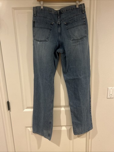Jeans Cinch para hombre 34x36 etiqueta negra pierna recta vaquero occidental - Imagen 13 de 19