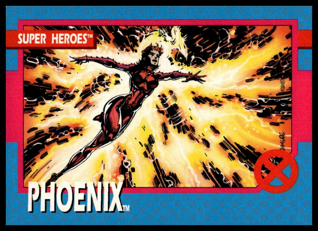 1992 Impel The Uncanny X-Men #5 Phoenix