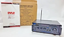 PYLE STEREO POWER AMPLIFIER,BT RECIEVER,WIRELESS  STREAMING ABILITY,PDA 29BU (C3