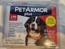 PetArmor plus X-Large Dogs 89-132 lbs. -3 Month Supply- Flea, Tick treatment