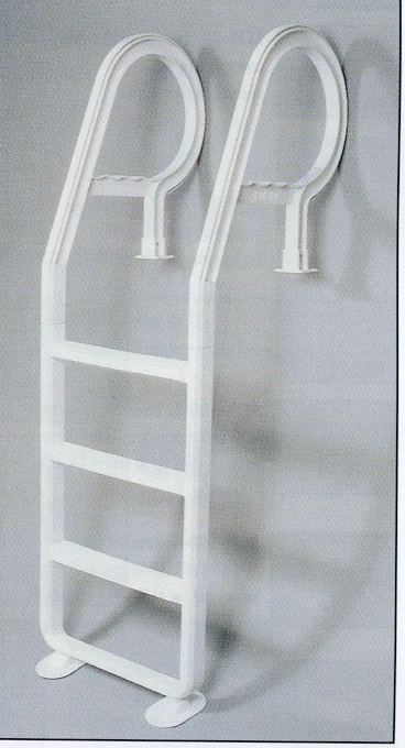 Pool cheap deck ladder