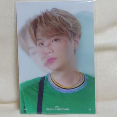 BTS OFFICIAL 2020 SEASON'S GREETINGS PHOTO LENTICULAR CARD
