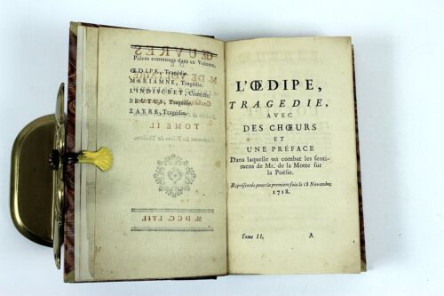 OEUVRES DE M de VOLTAIRE 1757 Volume 2 Seconde Edition Copper Engravings - Imagen 7 de 7