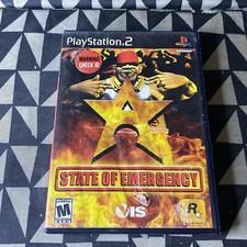 State of Emergency PS2 (Sony PlayStation 2) Complete with Manual Tested