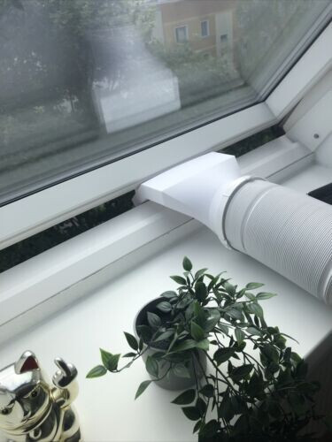 Adaptador de aire acondicionado móvil aire de escape boquilla de ventana ventana ventana tragaluz Kip - Imagen 2 de 27