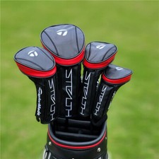 Golf Club Head Cover TLM Stealth Track Wooden Head Cover 135X Set -