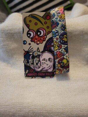 Zox Puppet Show Polly ~ Day 14/31 ~ Small ~ Strap w/ Collect Card & Pin ~ 2022