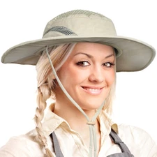 Men's Sun Hat Wide Brim Cooling Hat UV Protection Hat Fishing Hat Summer Outdoor