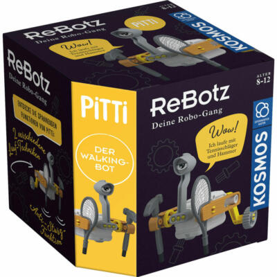 KOSMOS ReBotz - Pitti the Walking Bot Robot Experiment Box Bots Toy