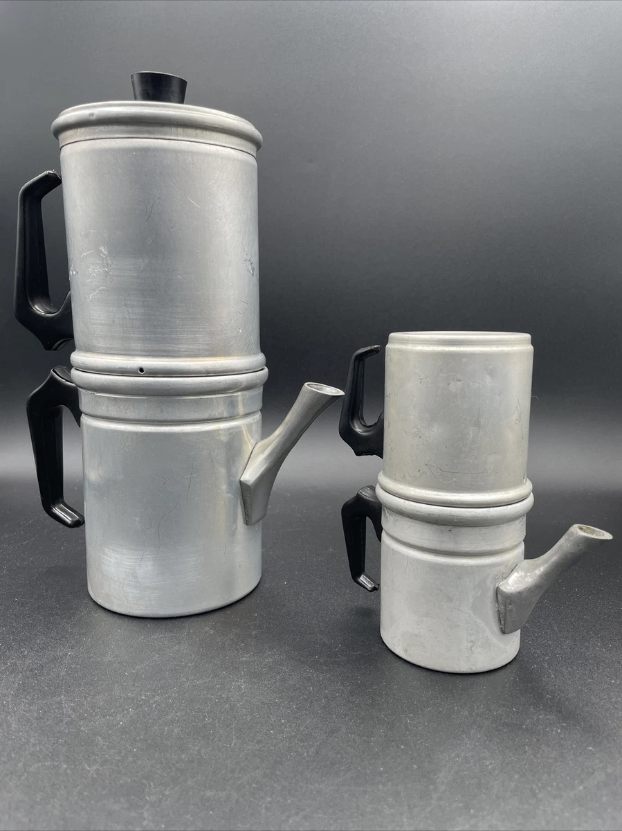 Vintage Ilsa Torino Italy Flipover Coffee Maker & Espresso Maker