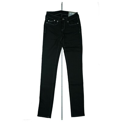 Pepe Jeans Pixie Damen superStretch Hose slim skinny S 28/34 W28 L34 Schwarz NEU