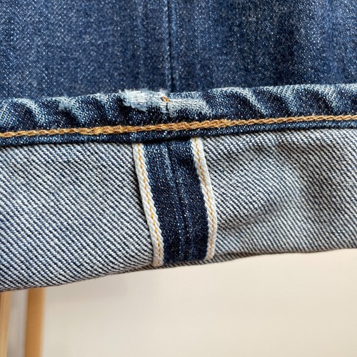 Resolute 710 Made in Japan Slim Straight Selvedge Denim Size 33x34 (fits 30x30) - Picture 8 of 18