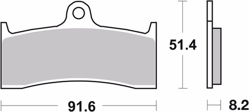 Pastiglie Brembo Sinter Anteriori Per BUELL Thunderbolt Countersunk 1199 98>02 - Foto 3 di 4