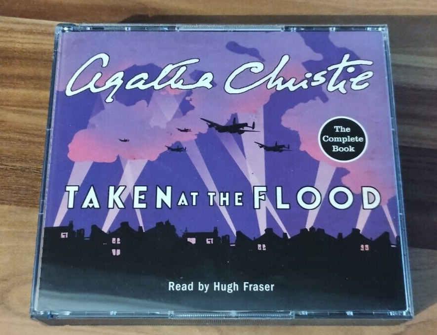 Taken at the Flood  Agatha Christie Hugh Fraser Audio 6xCD unabridged