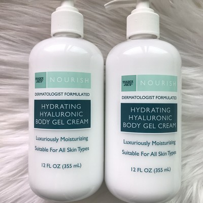 trader joe's hyaluronic body gel