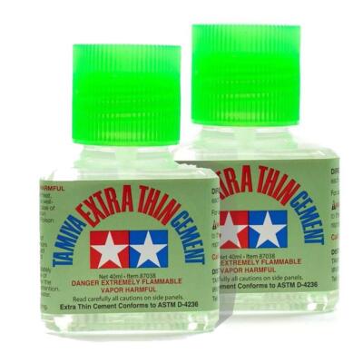 Tamiya 87038 extra dünner Zement Doppelpack 2 x 40ml