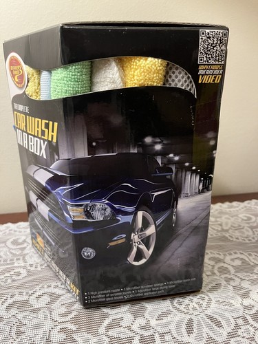 DETAILER'S CHOICE Detailing Kit Car Wash In A Box 11 PIECE MICROFIBER Kit - Picture 2 of 6