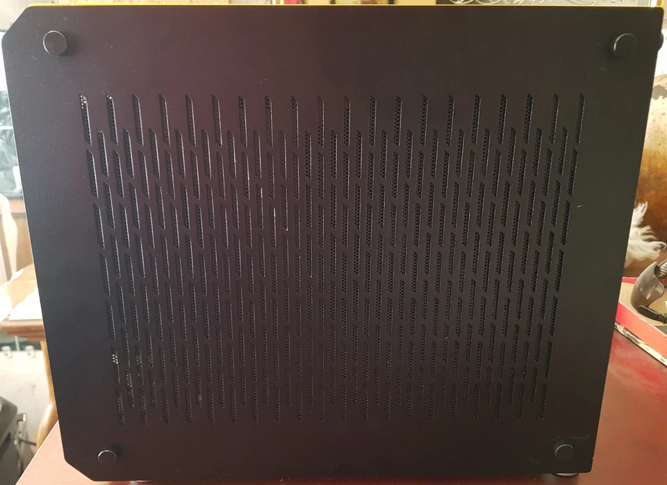 UFDtech Custom Yellow Black M-ATX Gaming PC  - Ryzen 5700X3D / Intel Arc A770 - Image 4 of 4