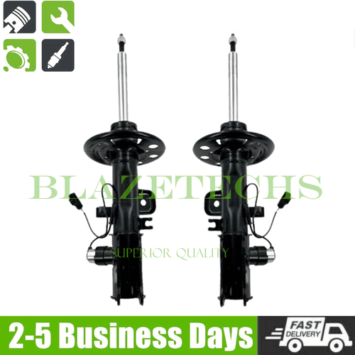 2x Front Shock Absorber Struts w/Electronic Fit Lincoln MKS 3.5L 3.7L #AST18204 - Picture 1 of 4