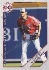 2019 Nashville Sounds Hunter Cole RC Rookie Texas Rangers