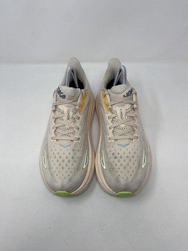 Hoka Clifton 9 Schuhe Damen 8 D Weite Vanille Astral Daily Road Jogging Trainer - Bild 4 von 18