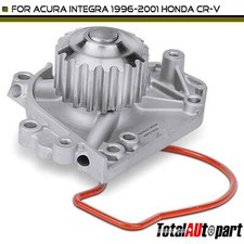 Water Pump with Gasket for Honda CR-V 1997-2001 2.0L Acura	Integra 96-01 1.8L