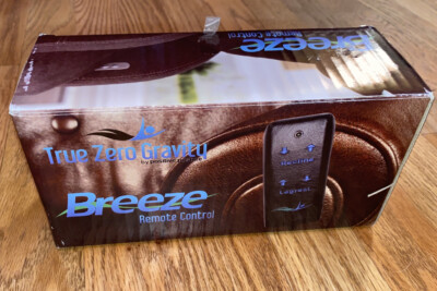 Positive Posture Breeze REMOTE CONTROL - True Zero Gravity Recliner | eBay