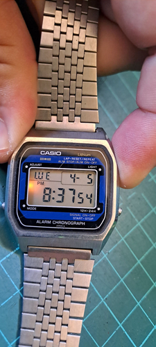 Iper Rare Casio A-254 Module 248 *Like Marlin* LCD Watch Japan A *Working* - Imagen 5 de 10