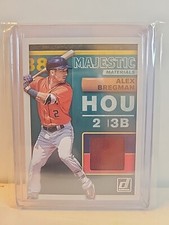 2019 Donruss Baseball Majestic Materials Alex Bregman