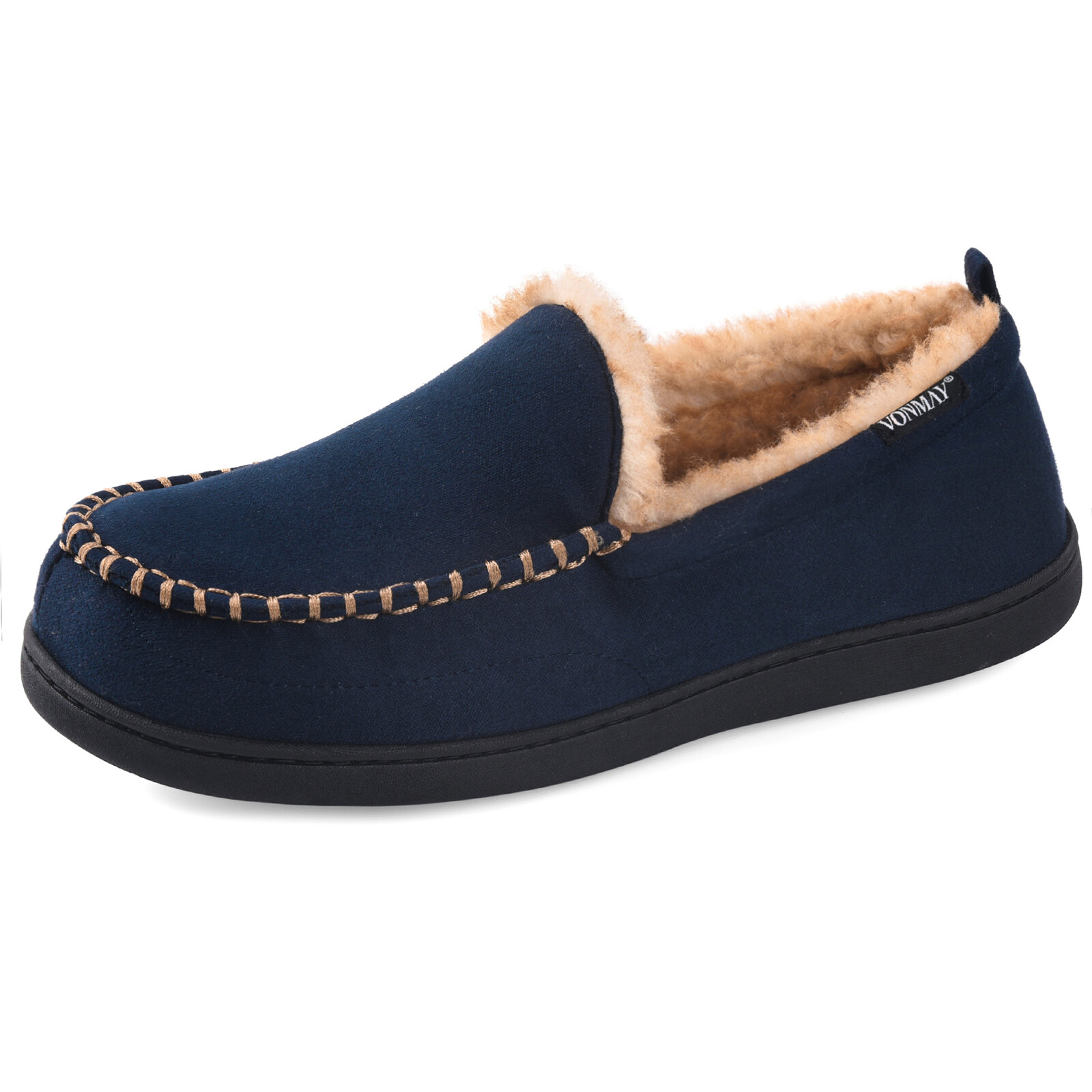 faux suede moccasins