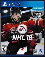 NHL 18 PS4 (Sony PlayStation 4, 2017) EA Sports