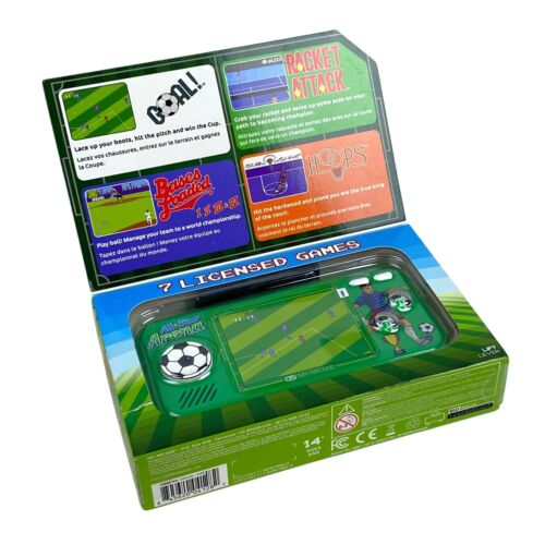 My Arcade Gioco di Calcio Elettronico Pocket Player 7 Giochi con Licenza 300 Giochi Bonus - Foto 5 di 5