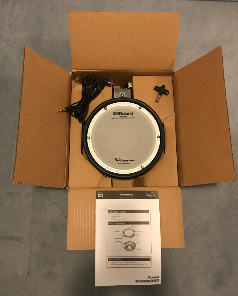 Roland PDX-8 10" V-Drum Pad in OVP - neuwertig