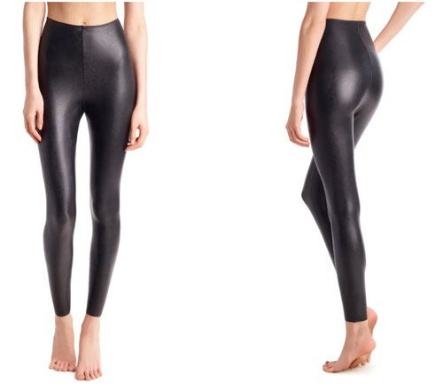 COMMANDO Black Faux Leather High Waist 