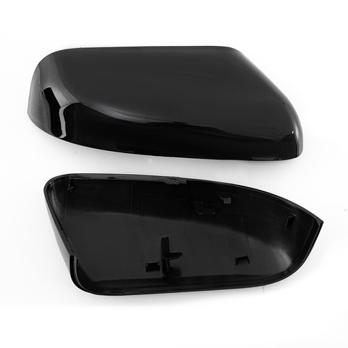 2X Tapa de cubierta de espejo retrovisor lateral negro brillante para Ford Explorer 2016 2017 2018-2019 - Imagen 10 de 12
