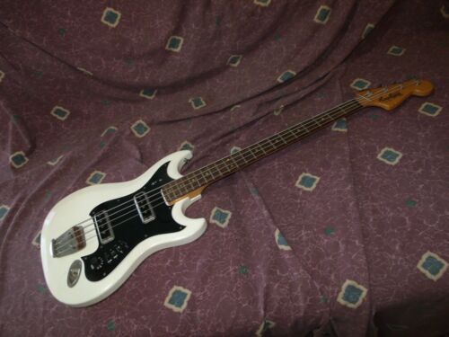 Vintage circa 1968 Hagstrom HB-4 Bass Guitar VG+ HB-8 companion