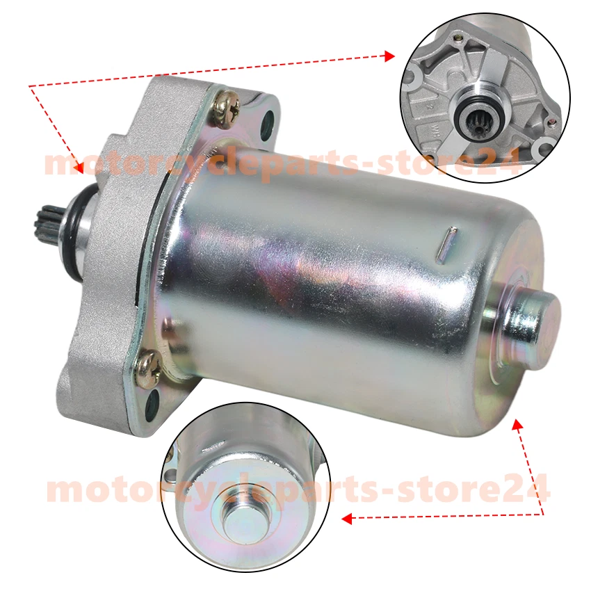 Starter Motor Assy for Honda NHX110 Elite 2010/Lead 2008 / NVS50 Today 2006-2009 - Image 3 of 4