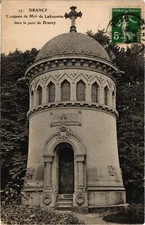 Old postcard Drancy Tombeau de Mme de Ladoucette FRANCE (1372937)