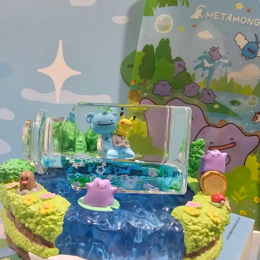 Pokemon Korean Exclusive WATERBALL Figure METAMONG Ditto Lapras