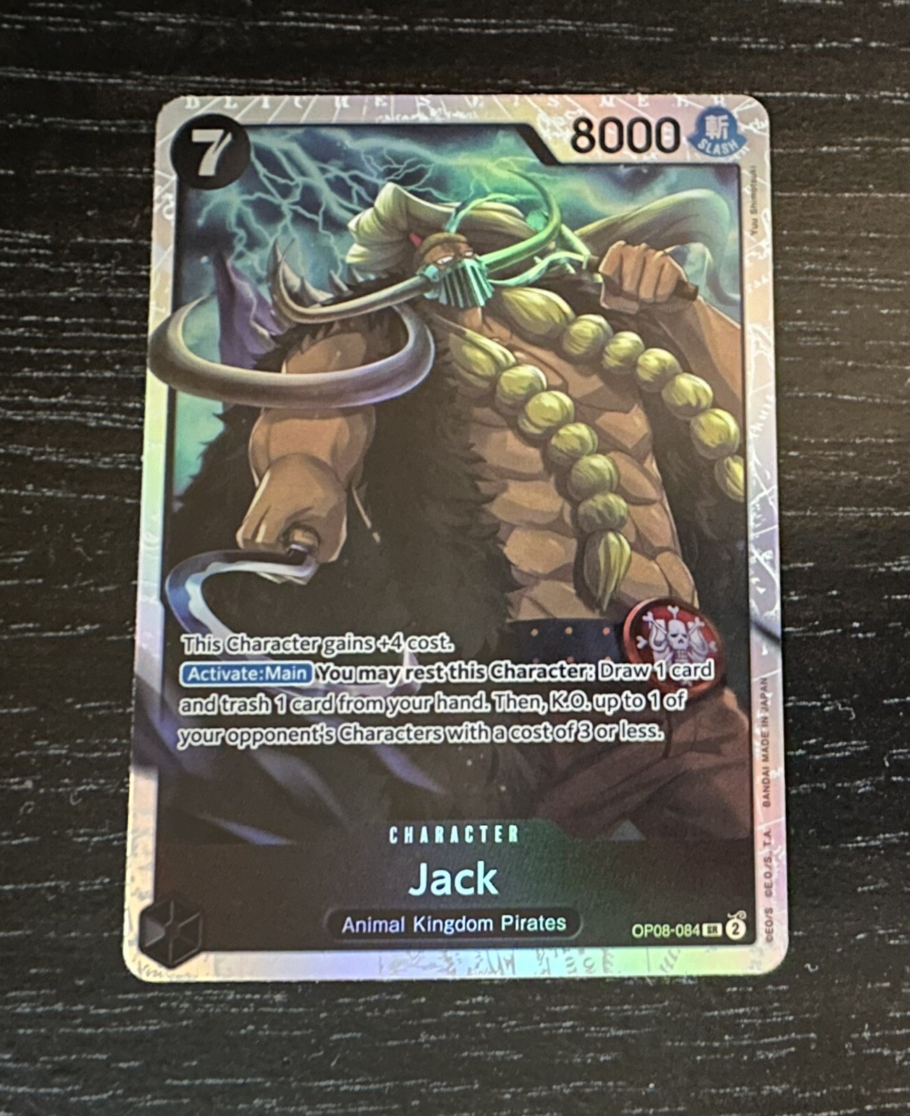 Jack - OP08-084 - Two Legends English - SR Super Rare - NM x1