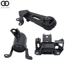 3× Enigne Motor & Trans Mount Set For 2011-2014 Mazda 2 L4 1.5L Automatic Trans
