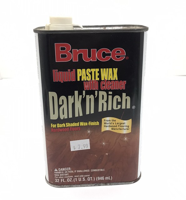 bruce lite n natural liquid paste wax