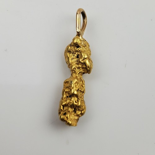 Australia Gold Nugget Pendant 