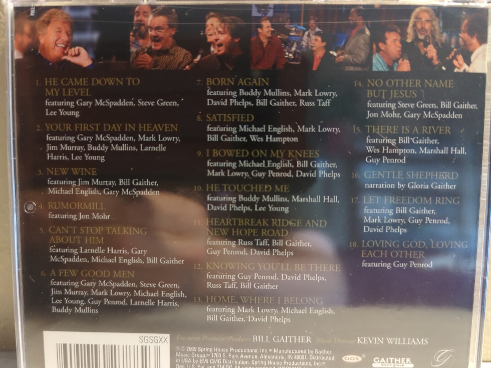 Lot Of 2 Reunion Vol 1 2 Gaither Vocal Band Cd Gaither Gospel Music 2 Cds Ebay