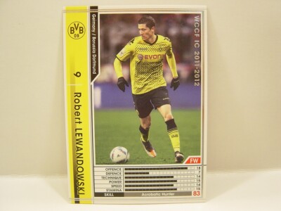 Panini WCCF 2011-12 Robert Lewandowski 1988 Poland　No.9 Borussia Dortmund FW#112